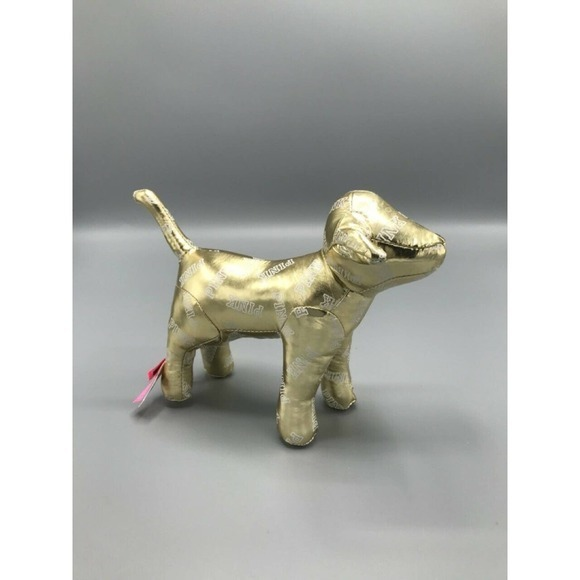 NWOT Victoria's Secret Pink Mini Golden‎ Dog Puppy - Picture 1 of 6
